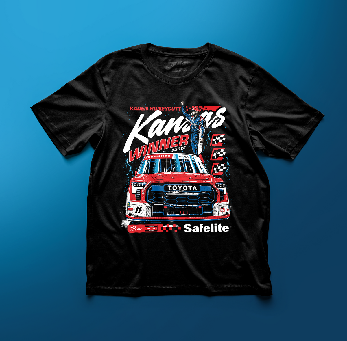 Kaden Kansas Win Tee Pre-Order