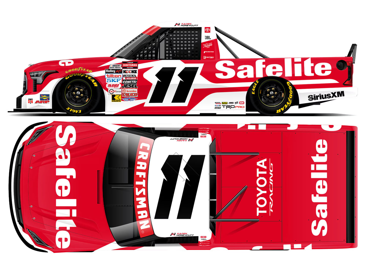 Pre-Order Kaden Honeycutt Safelite 1:24 Diecast